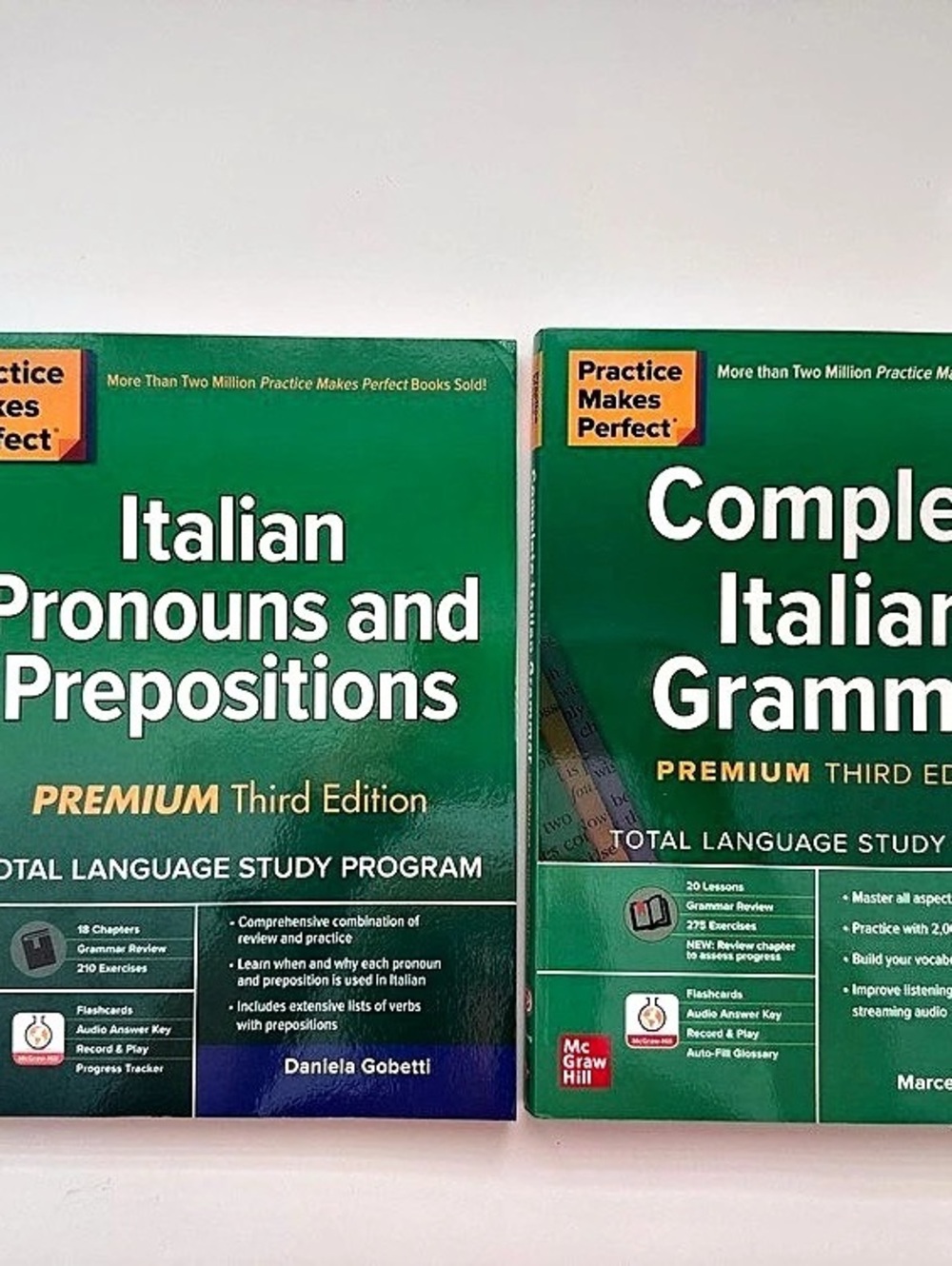 McGraw Hill Practice Makes Perfect Premium Third Edition Italian Language Study